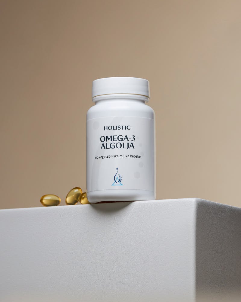 Holistic Omega-3 algolja, 60 kapslar