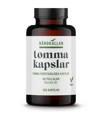 Närokällan Tomma kapslar 100 kapslar