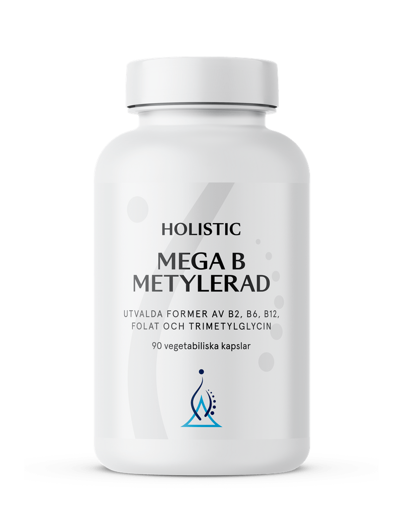 Holistic Mega B metylerad, 90 kapslar