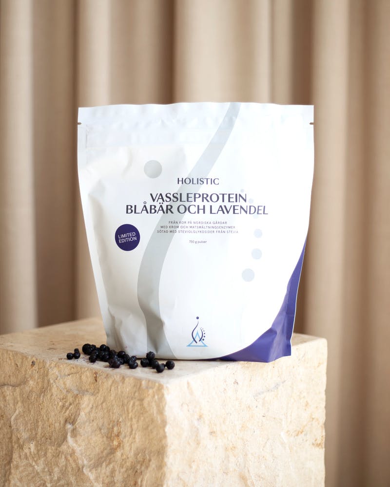 Holistic Vassleprotein blåbär och lavendel, 750 g