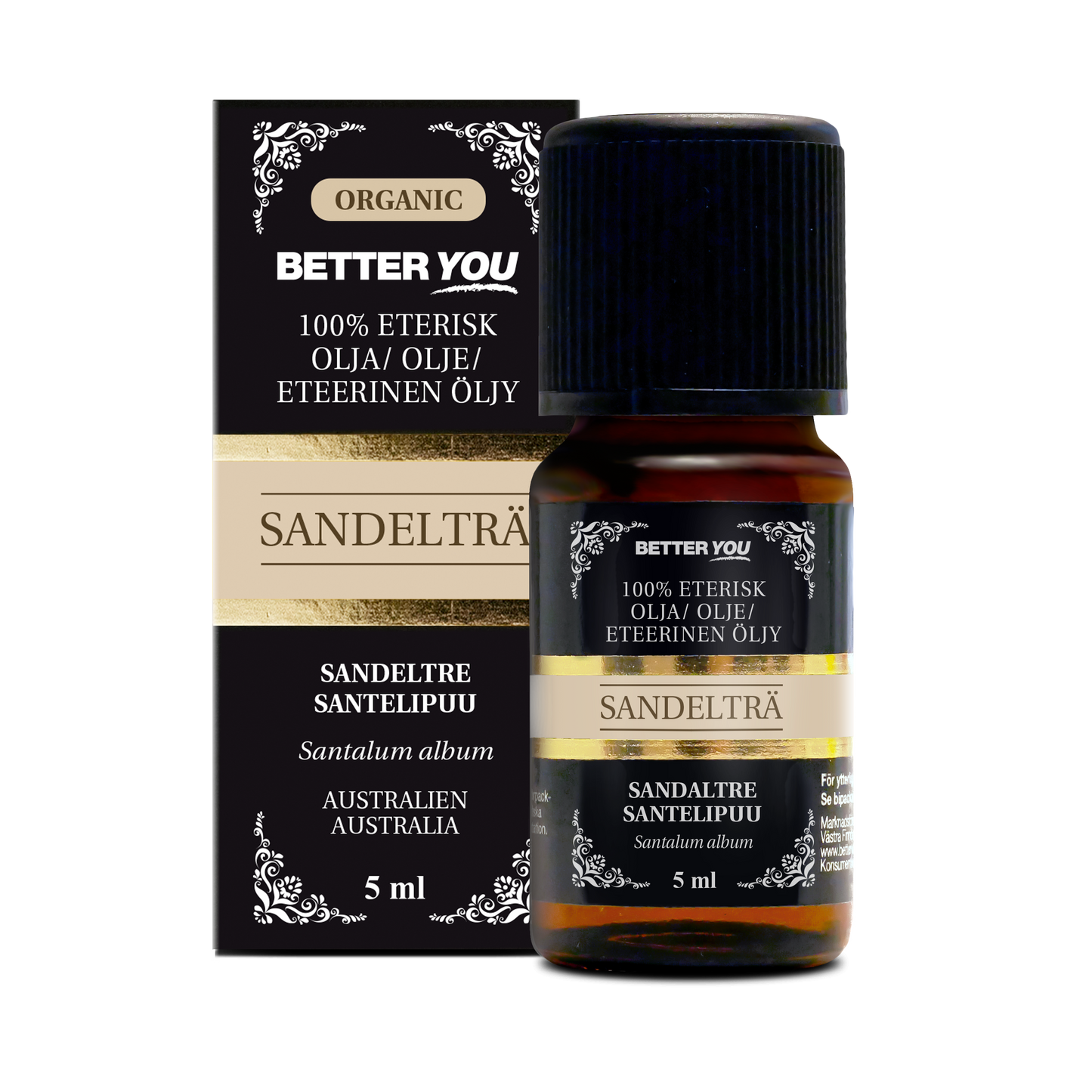 BetterYou Sandelträolja EKO Eterisk - 5 ml