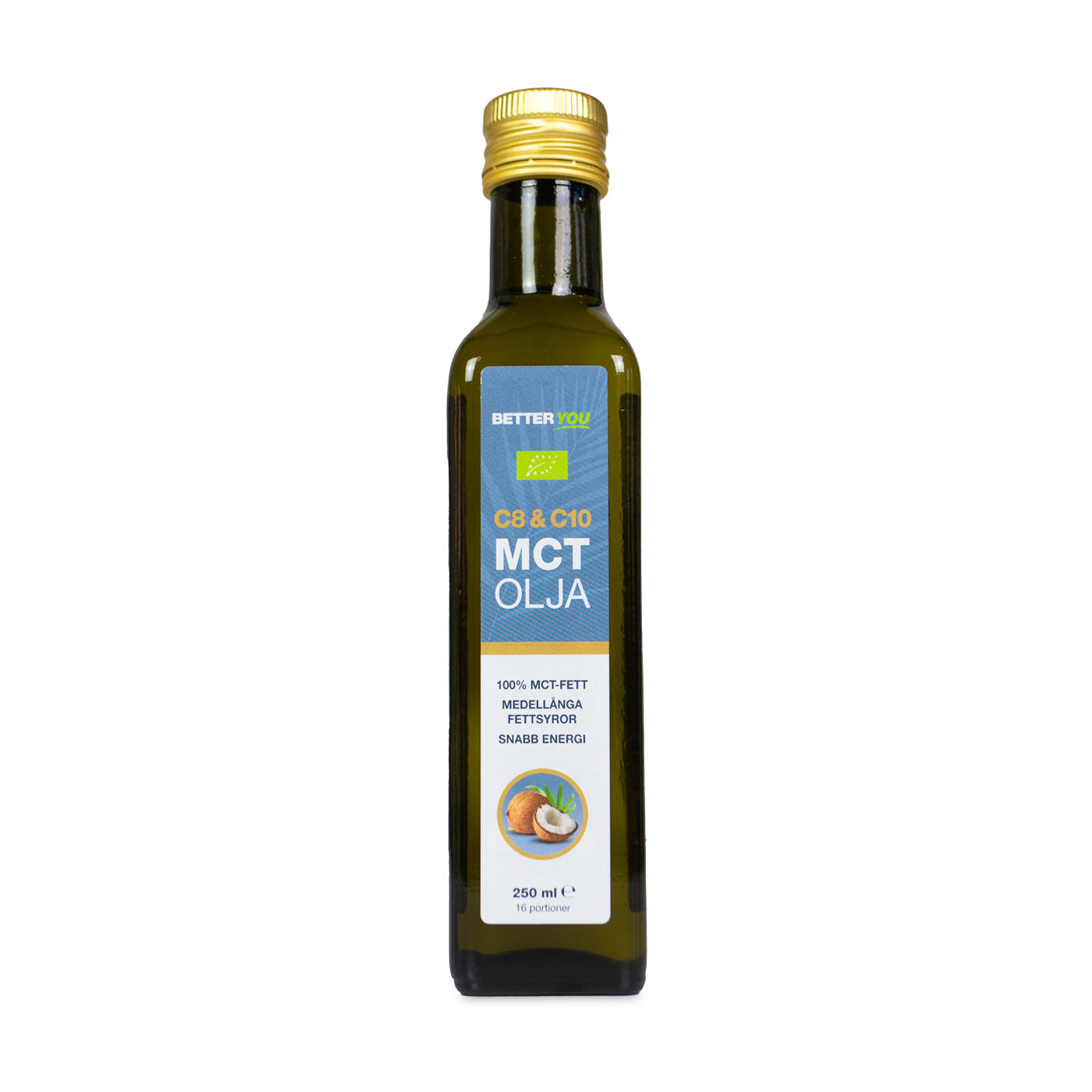 BetterYou Ekologisk MCT Olja - 250 ml