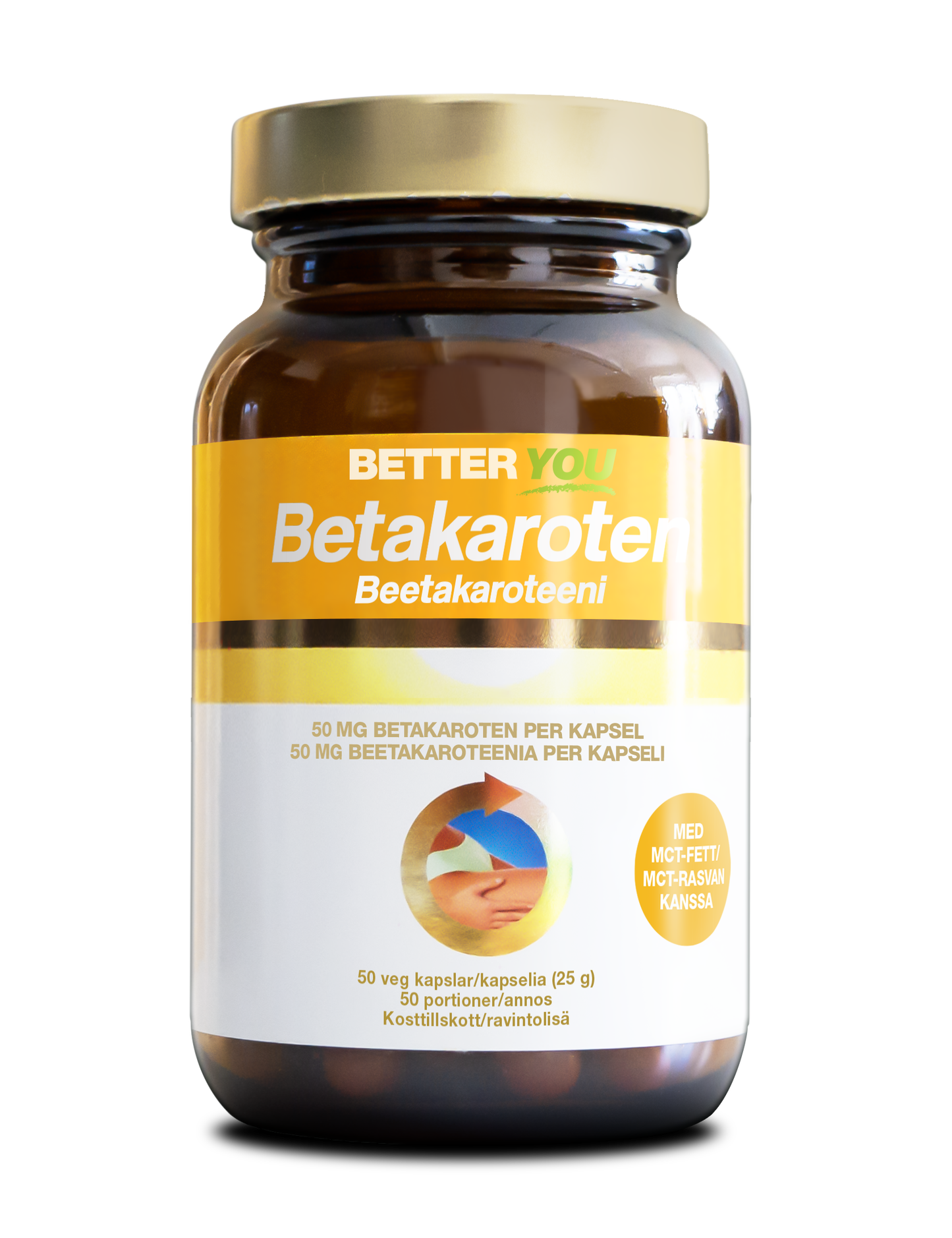 BetterYou Betakaroten 50 mg - 50 kaps