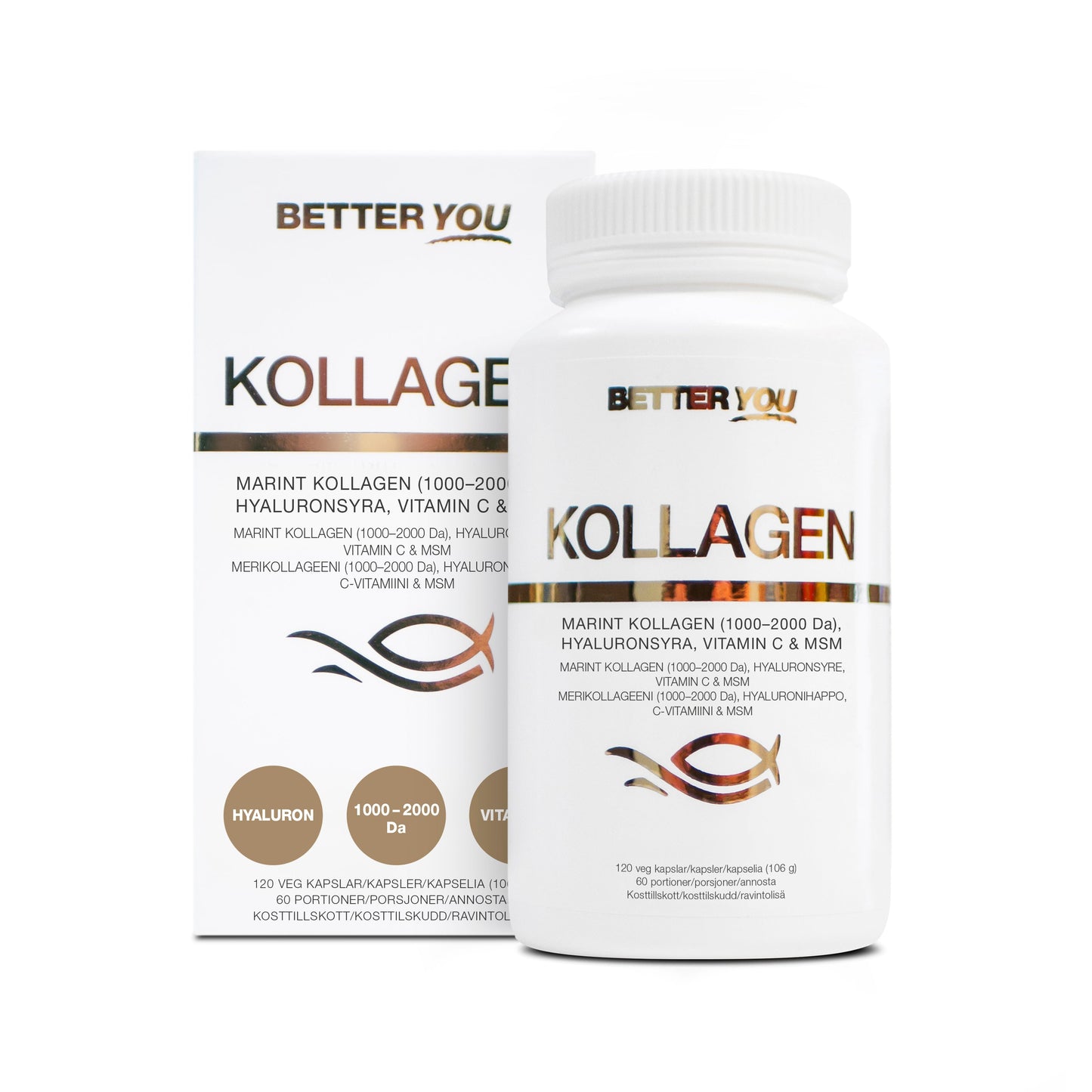 BetterYou Kollagen - 120 kaps