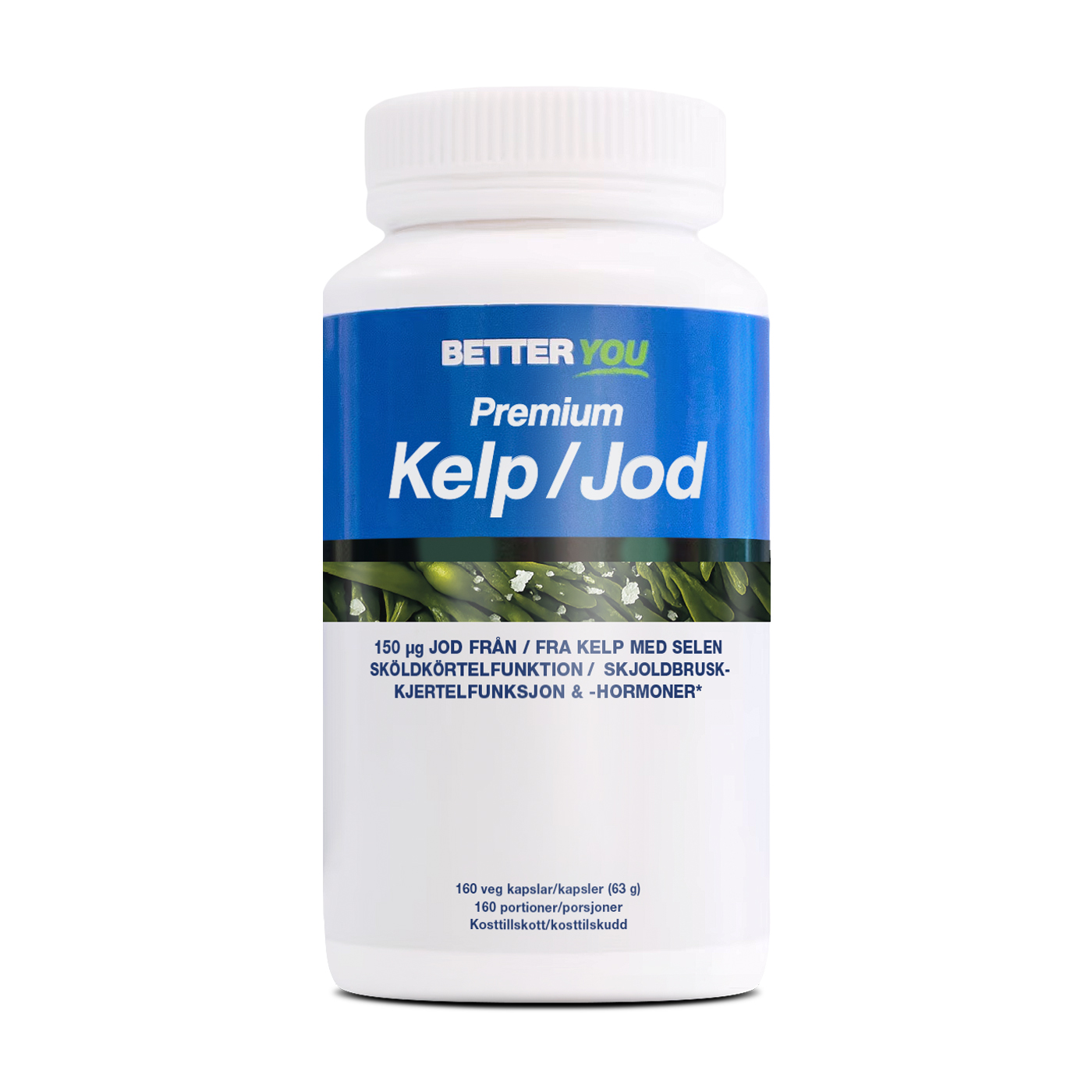 BetterYou Premium Kelp/Jod - 160 kaps