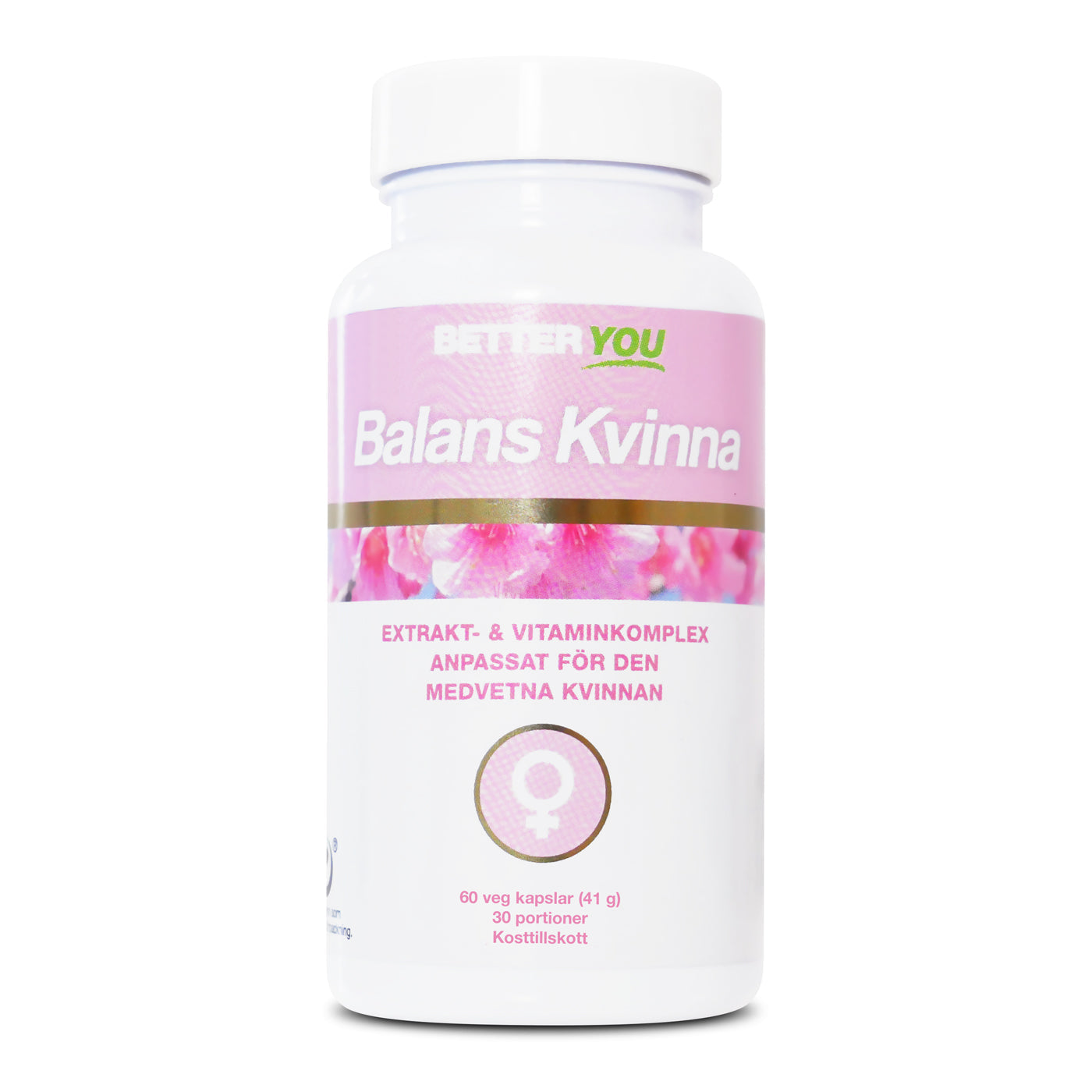 BetterYou Balans Kvinna - 60 kaps