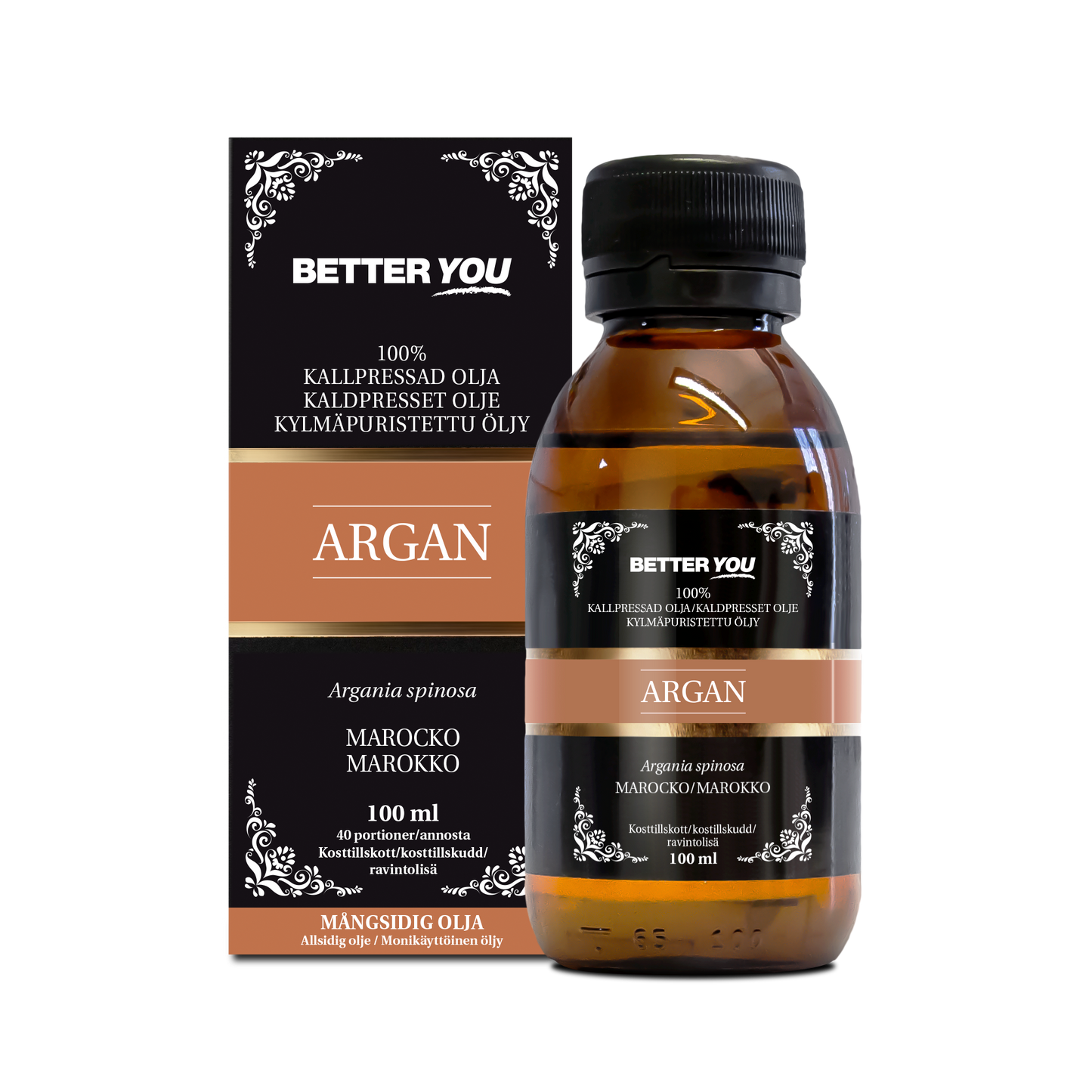BetterYou Arganolja Kallpressad - 100 ml