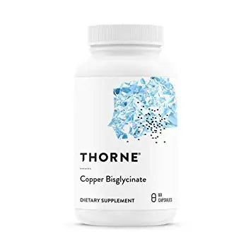 Thorne Copperbisglycinat 60 kapslar