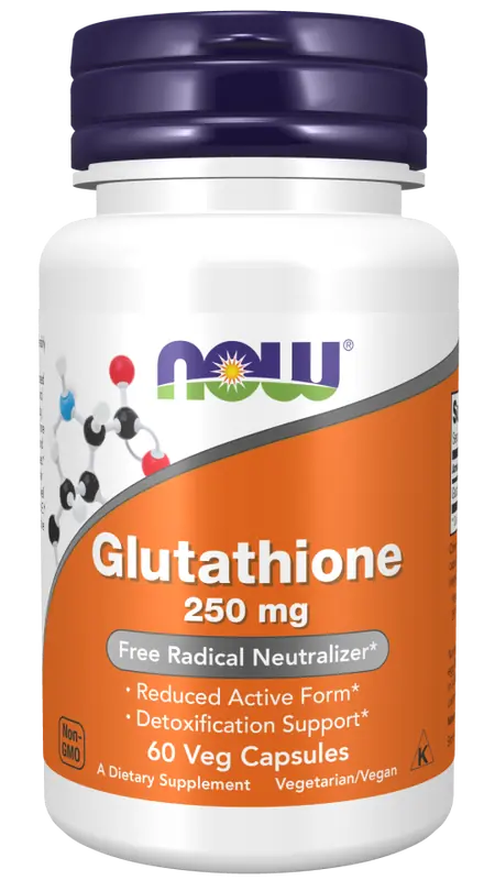 Now Foods Glutathione 250 mg 60 vegcaps