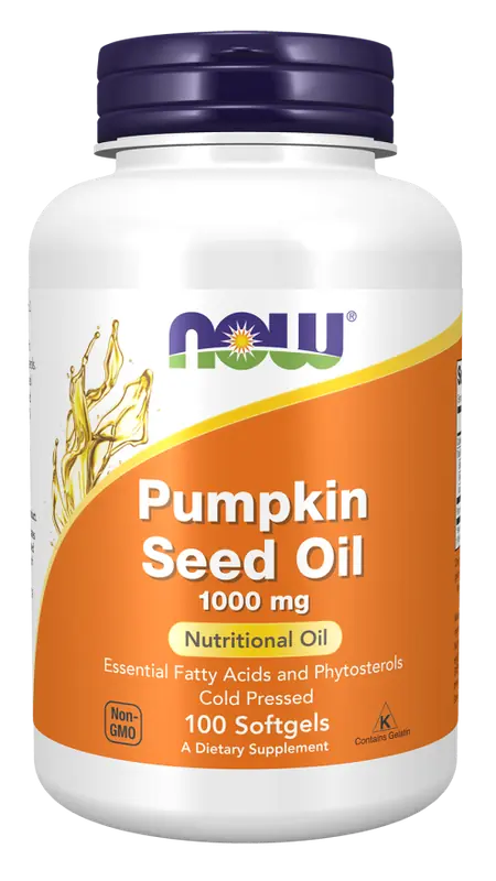 Now Foods Pumpkin Seed Oil 1000 mg 100 Softgels