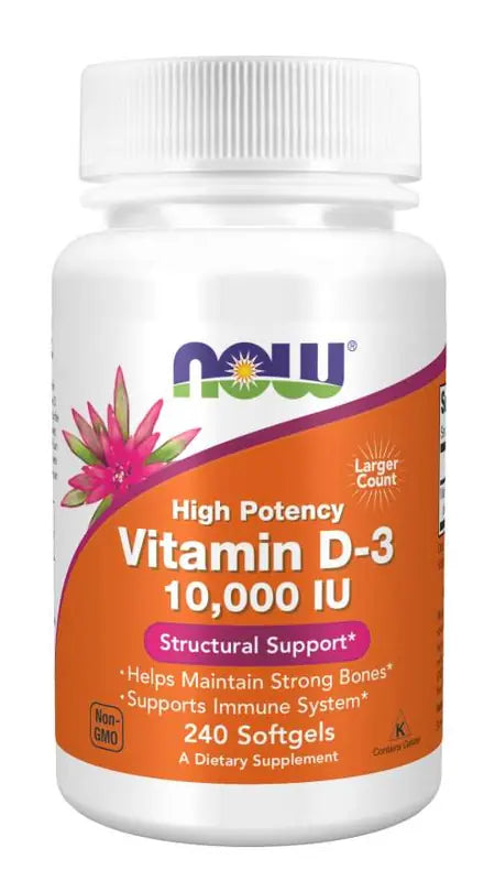 Now Foods Vitamin D-3 10 000 240 IU Softgels