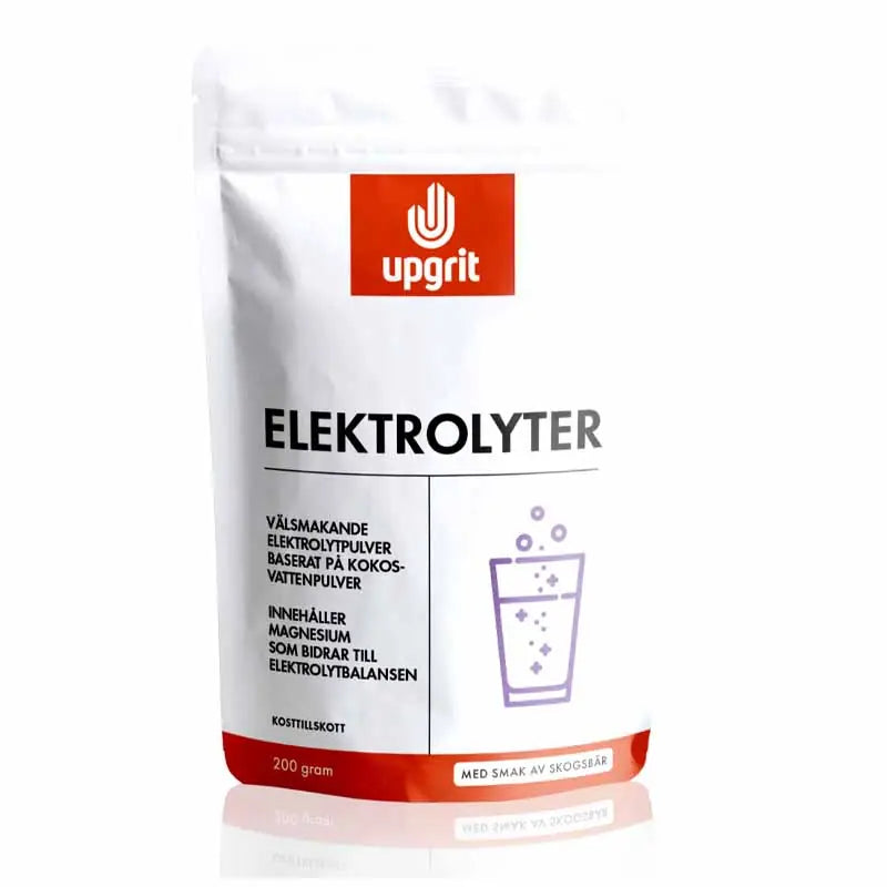 Upgrit Elektrolyter Skogsbär 200 gram