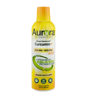 Aurora Mega-Liposomal Curcumin + C-vitamin 480 ml