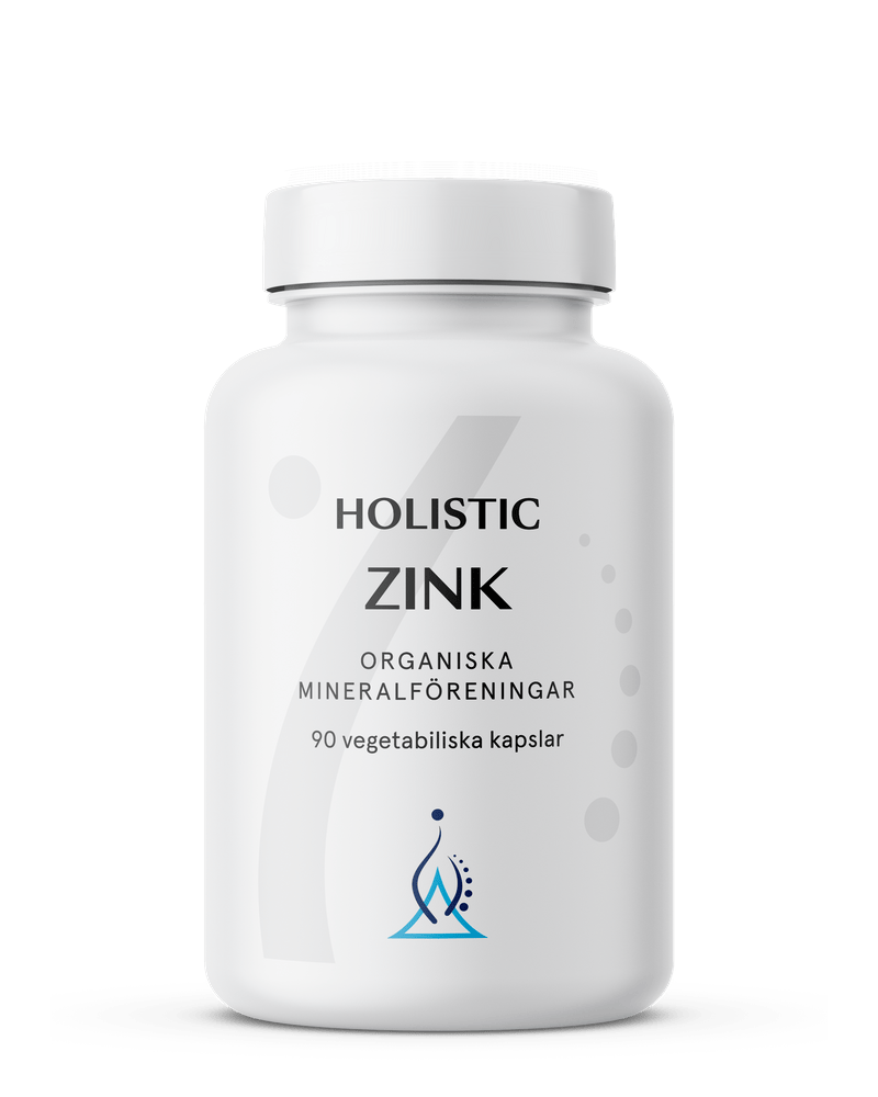 Holistic Zink 25 mg, 90 kapslar