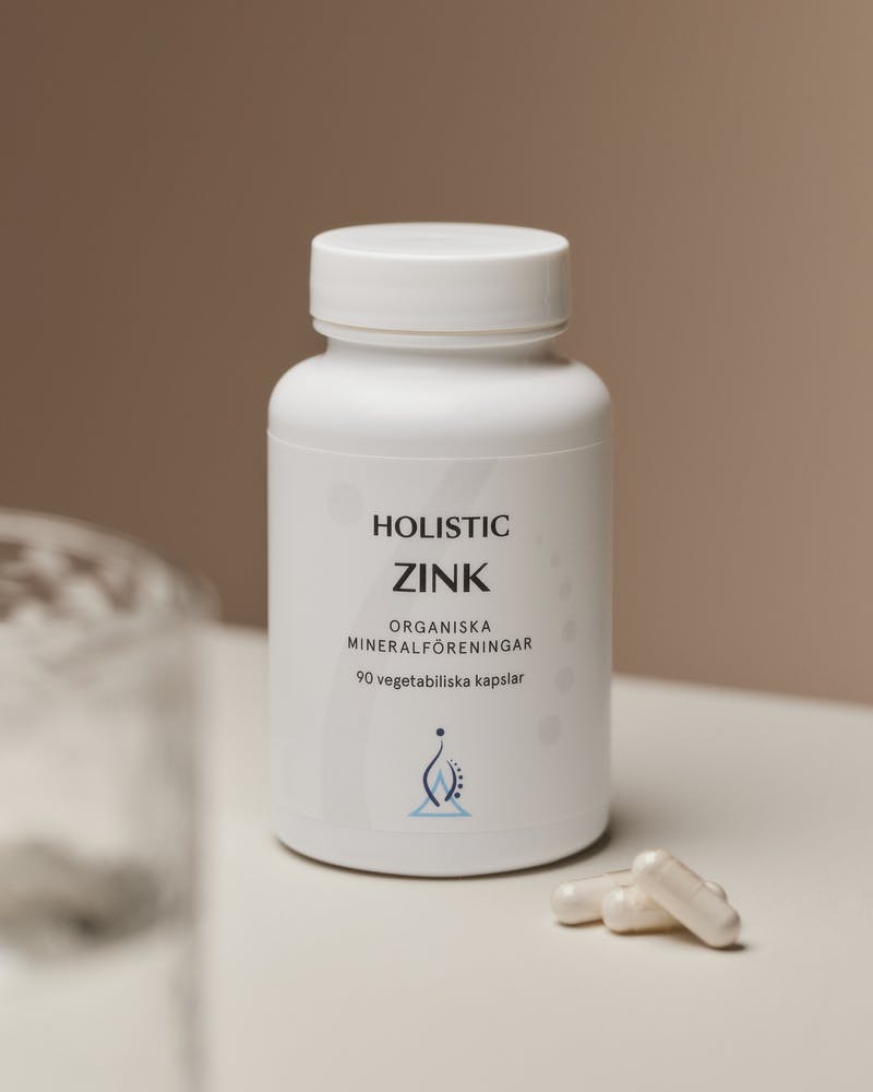 Holistic Zink 25 mg, 90 kapslar