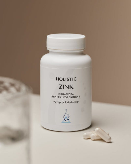 Holistic Zink 25 mg, 90 kapslar