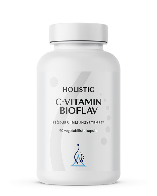 Holistic C-vitamin bioflav, 90 kapslar
