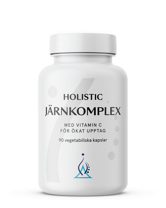 Holistic Järnkomplex 25 mg, 90 kapslar