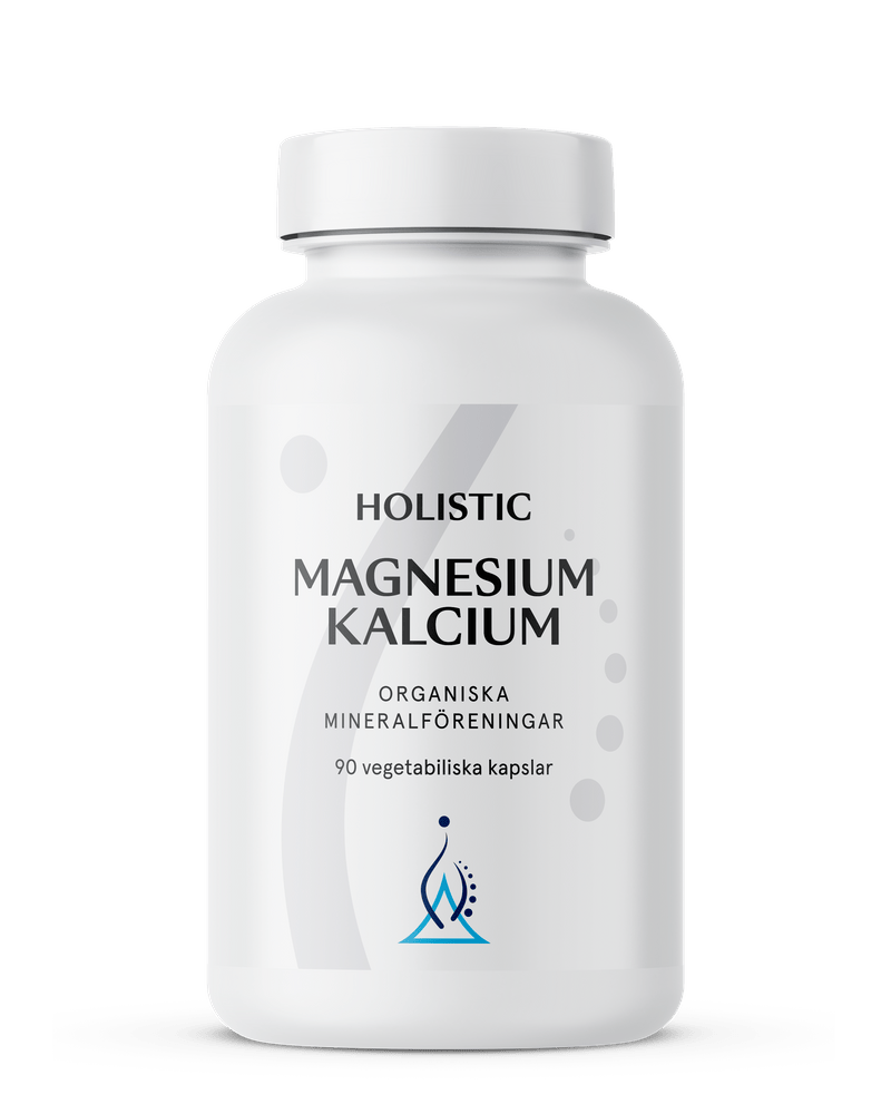 Holistic Magnesium/Kalcium 80/40 mg, 90 kapslar