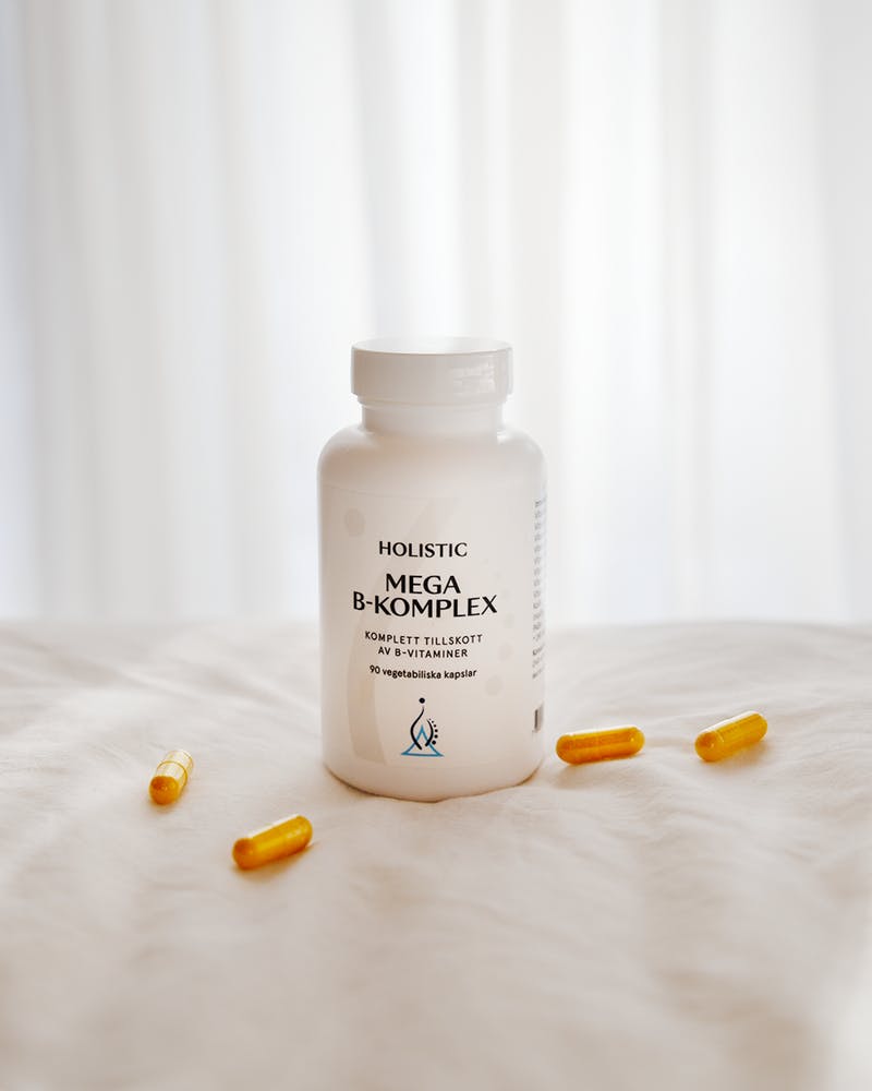 Holistic Mega B-komplex, 90 kapslar