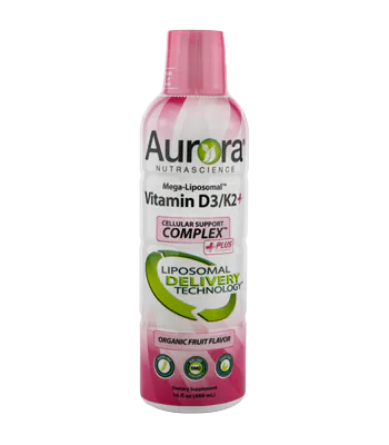 Aurora Liposomal Vitamin D3/K2+ 480 ml