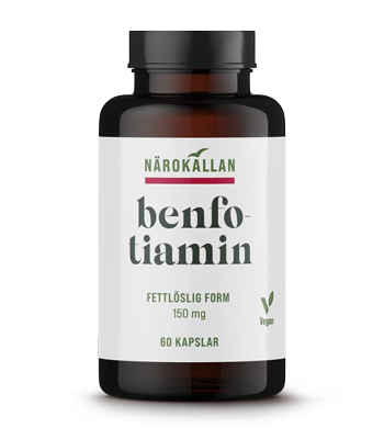 Närokällan Benfotiamin 150 mg 60 kapslar