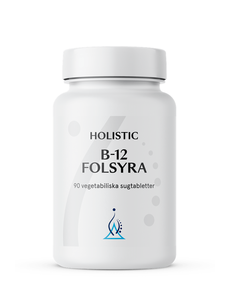 Holistic B12 Folsyra, 90 tabletter