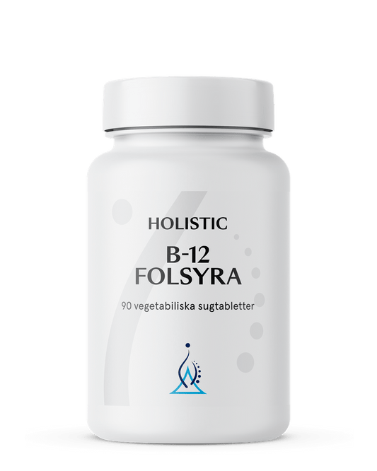 Holistic B12 Folsyra, 90 tabletter