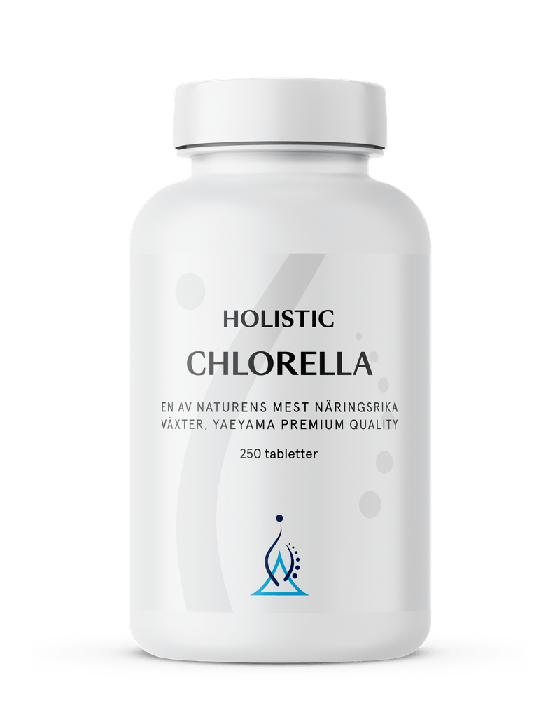 Holistic Chlorella, 250 tabletter