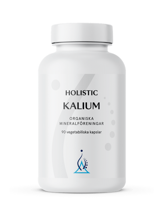 Holistic Kalium 250 mg, 90 kapslar