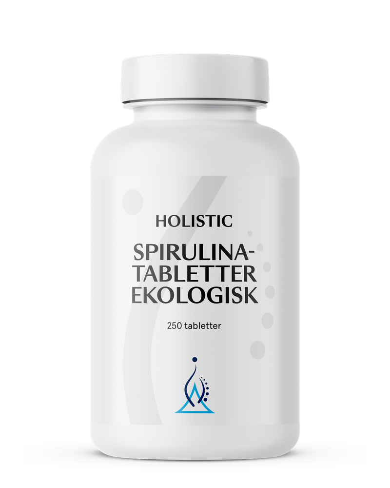 Holistic Spirulina ekologisk, 250 tabletter