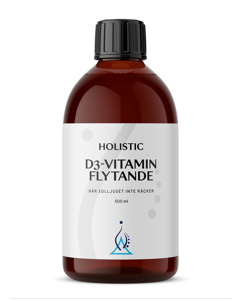 Holistic D3-vitamin flytande, 500 ml