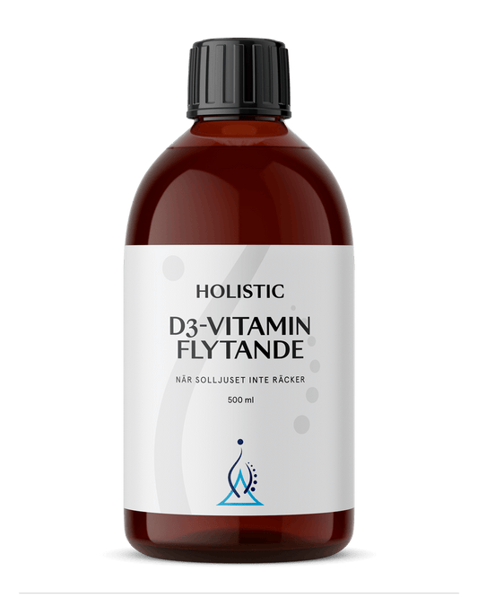 Holistic D3-vitamin flytande, 500 ml