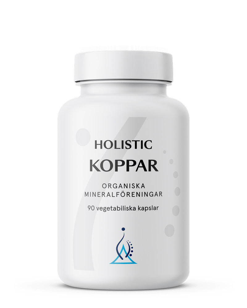 Holistic Koppar 2 mg, 90 kapslar