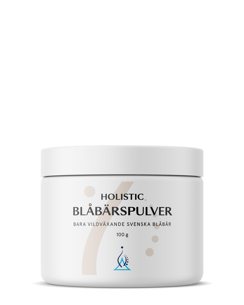 Holistic Blåbärspulver, 100 g