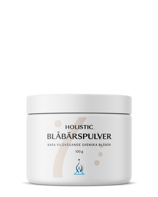 Holistic Blåbärspulver, 100 g