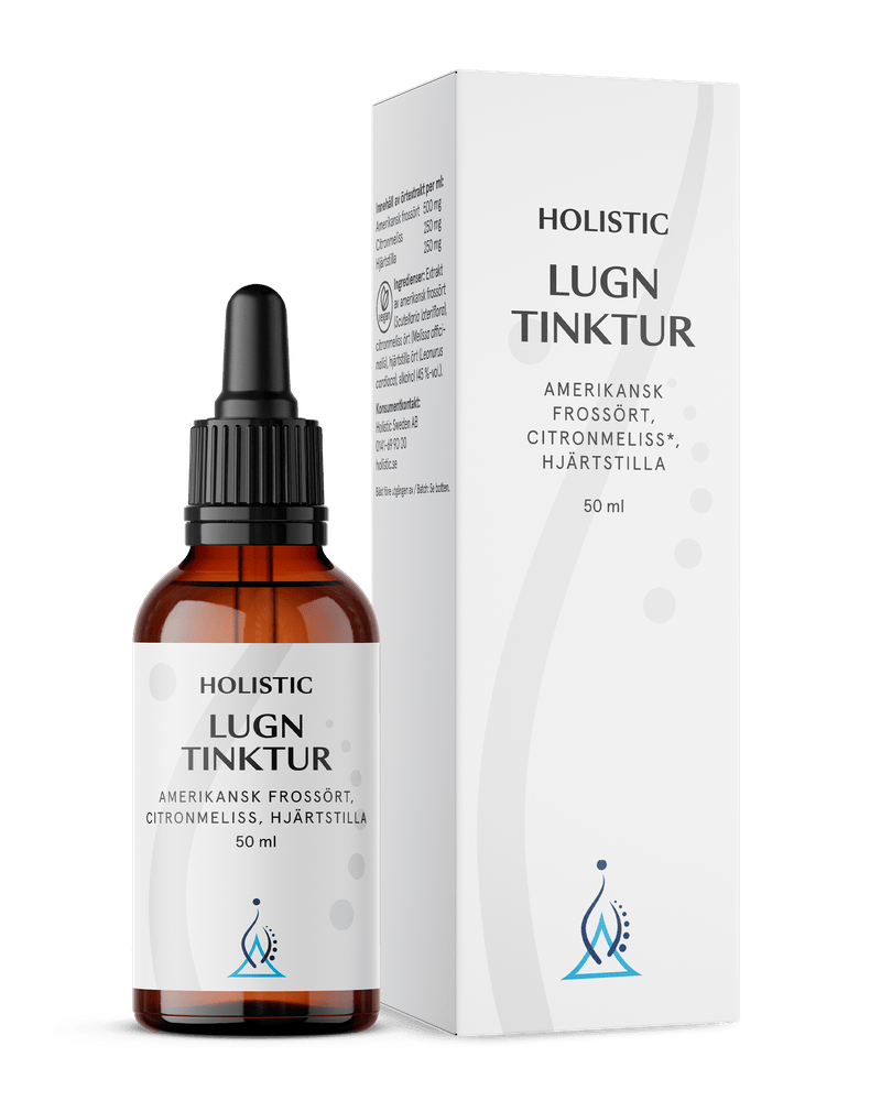 Holistic Lugn tinktur, 50 ml