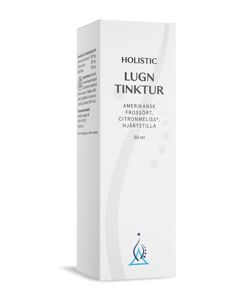 Holistic Lugn tinktur, 50 ml