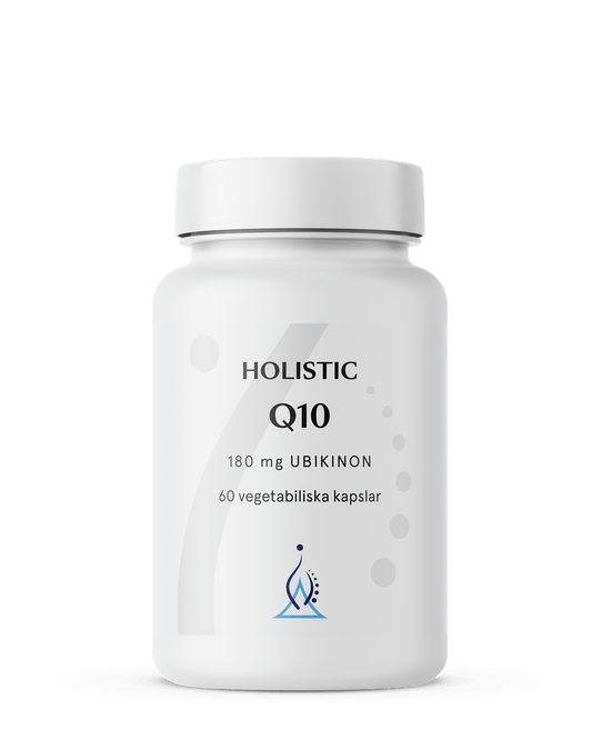Holistic Q10 180 mg 60 kapslar