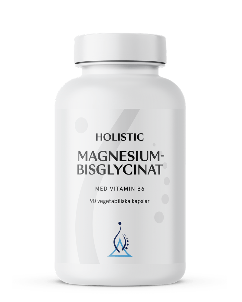 Holistic Magnesiumbisglycinat 100 mg, 90 kapslar