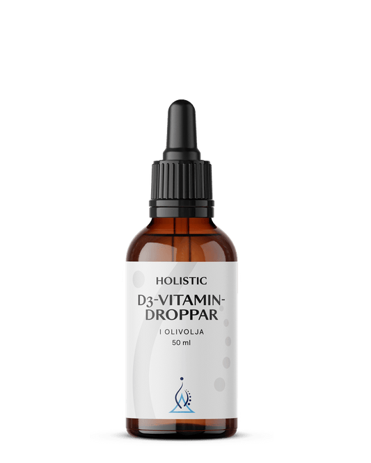Holistic D3-vitamin droppar, 50 ml