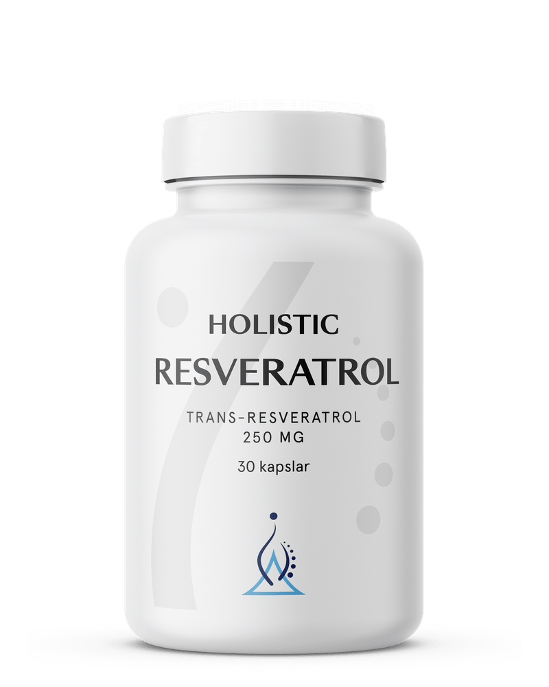 Holistic Resveratrol, 30 kapslar