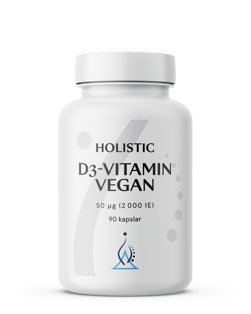 Holistic D3-vitamin vegan 2000, 90 kapslar