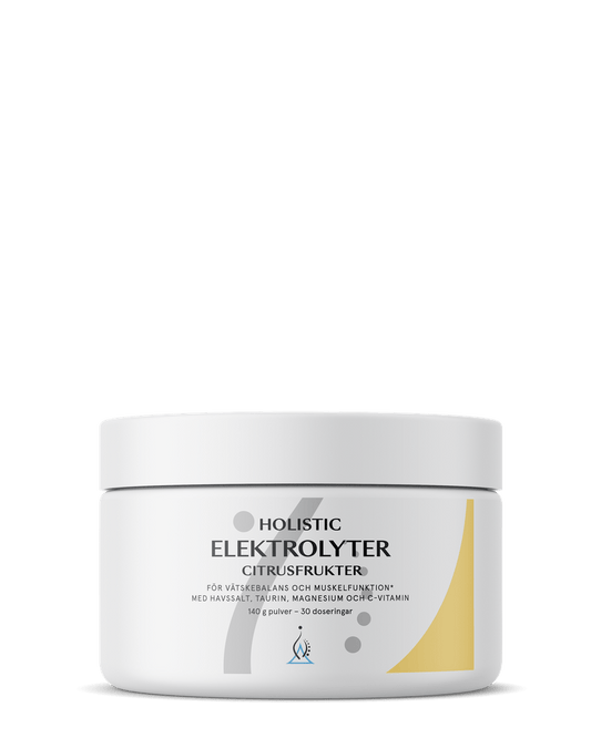 Holistic Elektrolyter citrusfrukter, 140 g