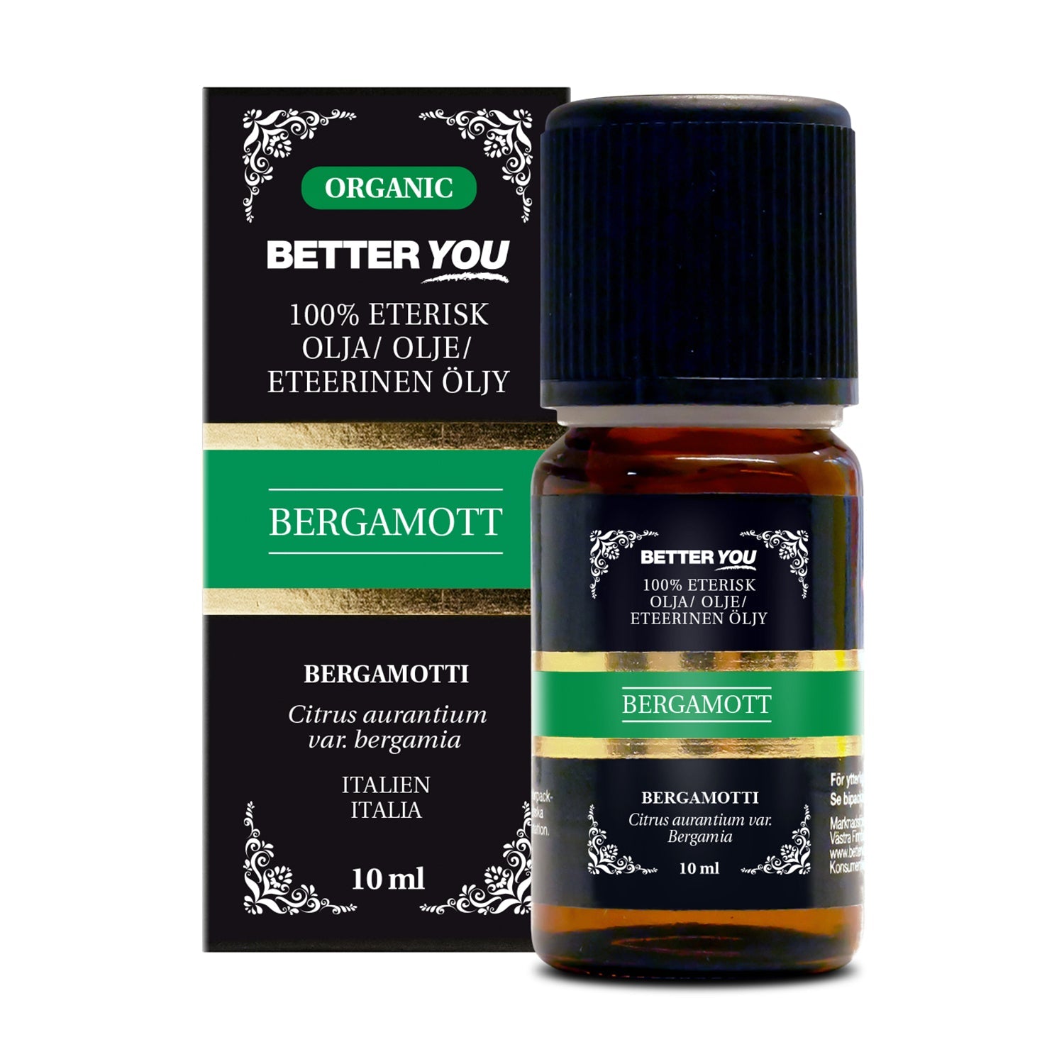 BetterYou Bergamottolja EKO Eterisk - 10 ml