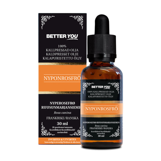 BetterYou Nyponrosfröolja Kallpressad - 30 ml