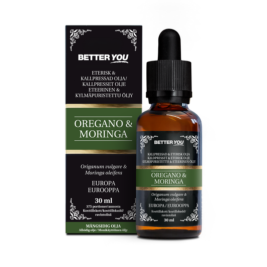 BetterYou Oregano & Moringa Olja 30 ml