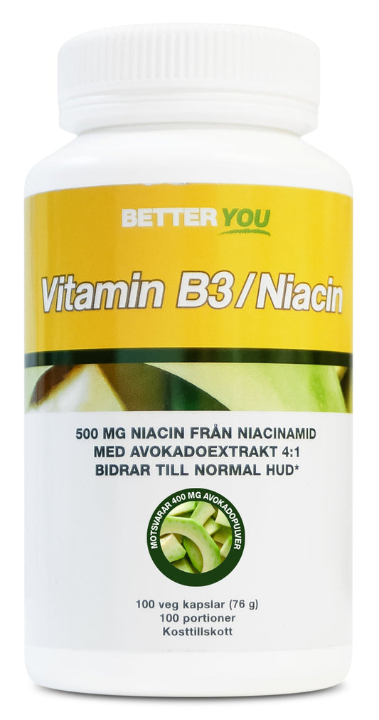 BetterYou Vitamin B3 / Niacin - 100 kaps
