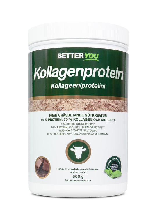 BetterYou Kollagenprotein 500 g - Choklad