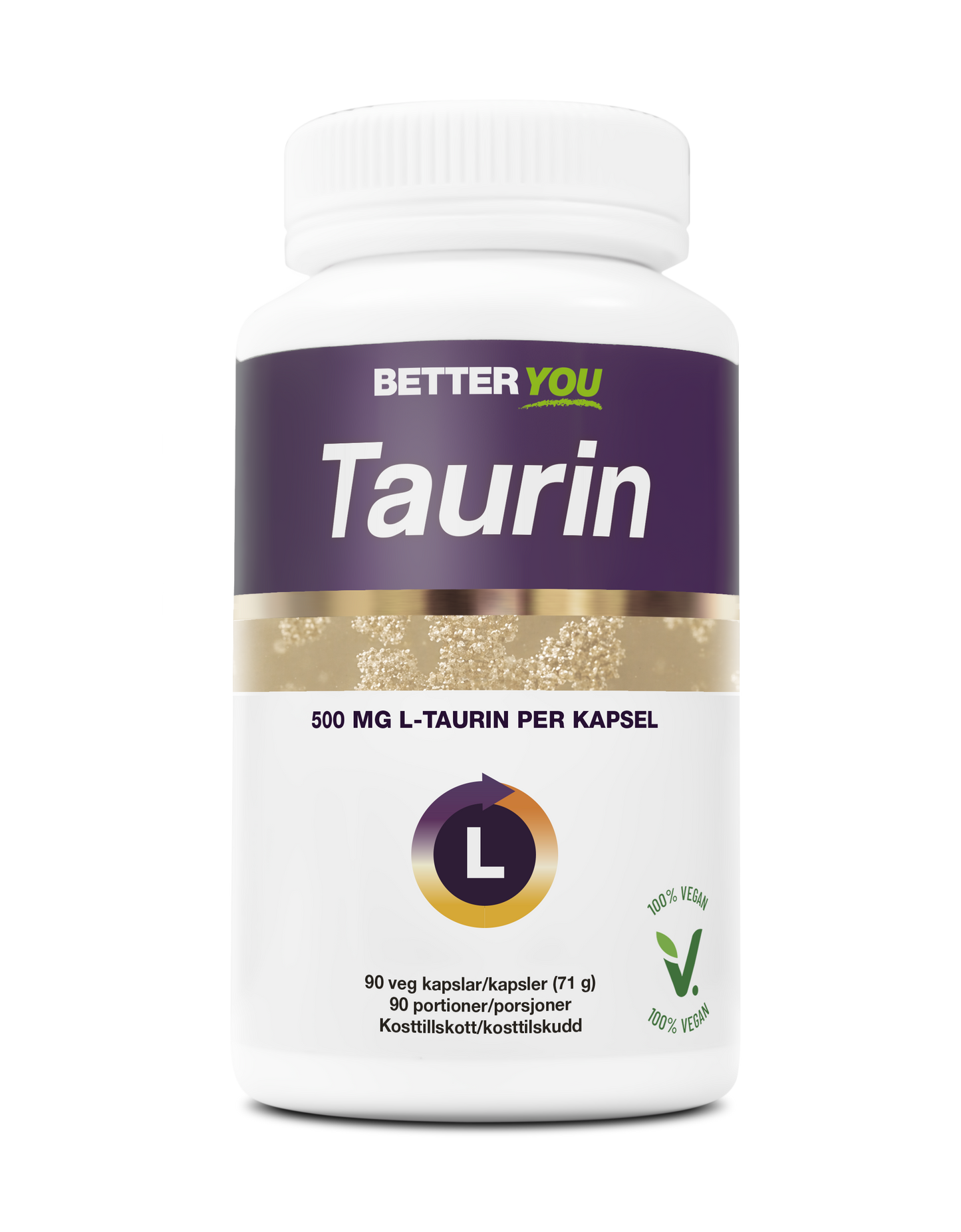 BetterYou Taurin - 90 kaps